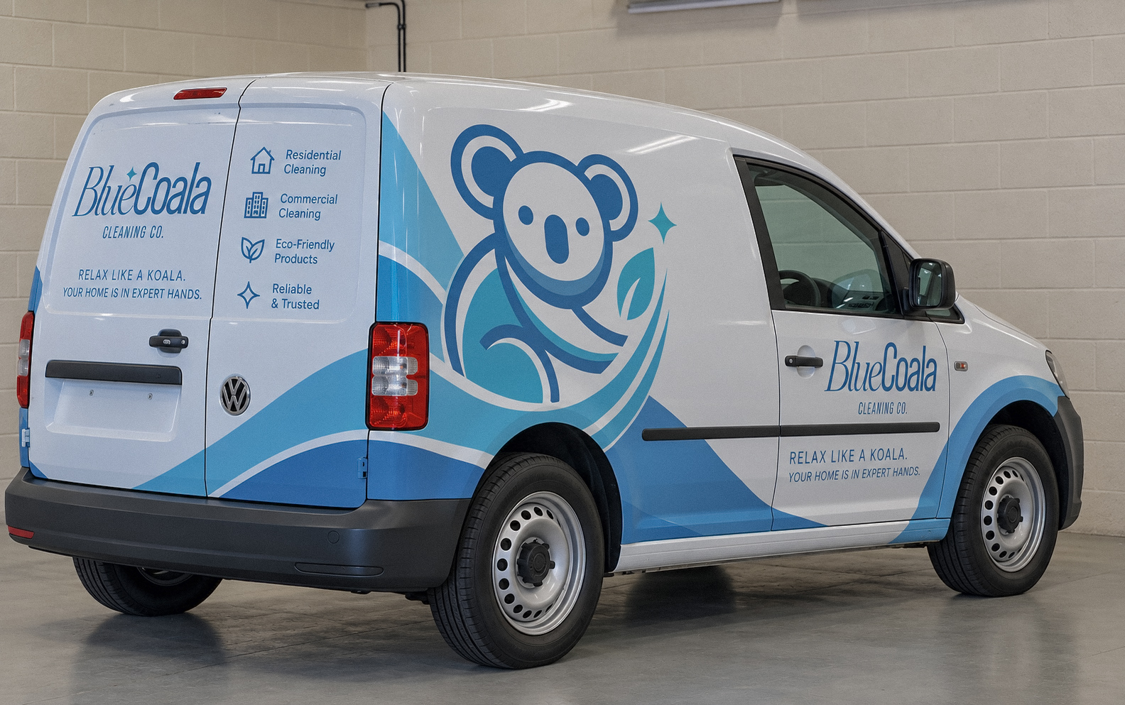 Business vehicle branding — after